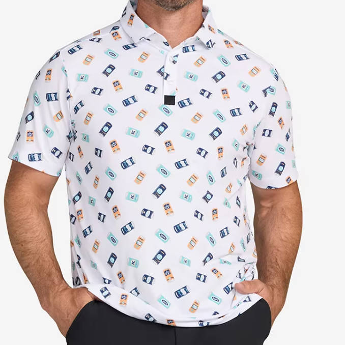 Custom logo Design Private Label Short Sleeve Polo Golf Shirt for Men