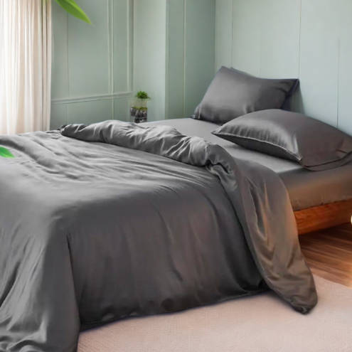 T300 100% Bamboo Viscose Bedding Set Sustainable Bed Sheets